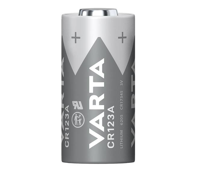 Batterij VARTA Cylindrical 1x CR123A lithium