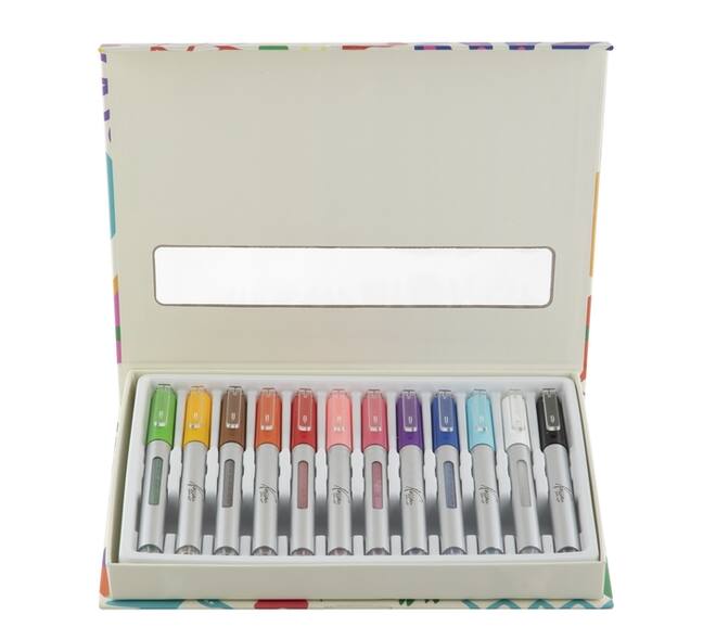 Acrylmarkers Nassau set à 12 kleuren
