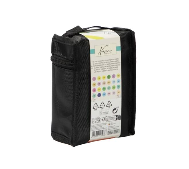 Pastelmarkers Nassau set à 24 kleuren