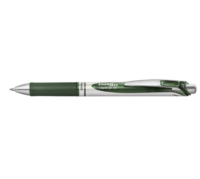 Gelschrijver Pentel BL77 Energel medium bosgroen