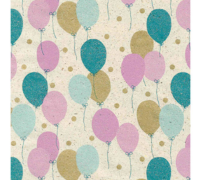 Inpakpapier Rotolux Rosie 200x70cm assorti