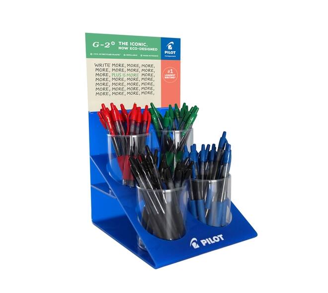 Gelschrijver PILOT BL-G2 Plus medium assorti display à 48 stuks