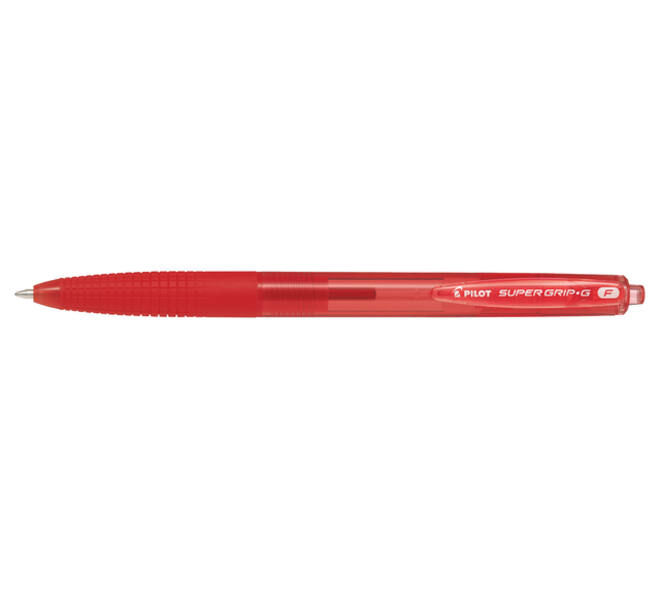 Balpen PILOT Super Grip G fijn rood