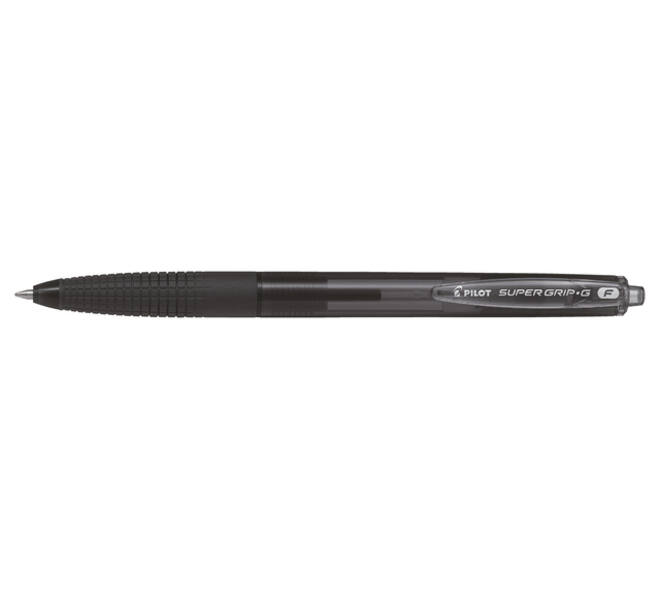 Balpen PILOT Super Grip G fijn zwart