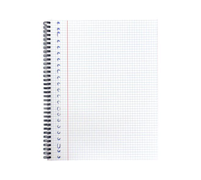 Collegeblok Multo A4 ruit  5mm 23 gaats 160 pagina's 90 gram