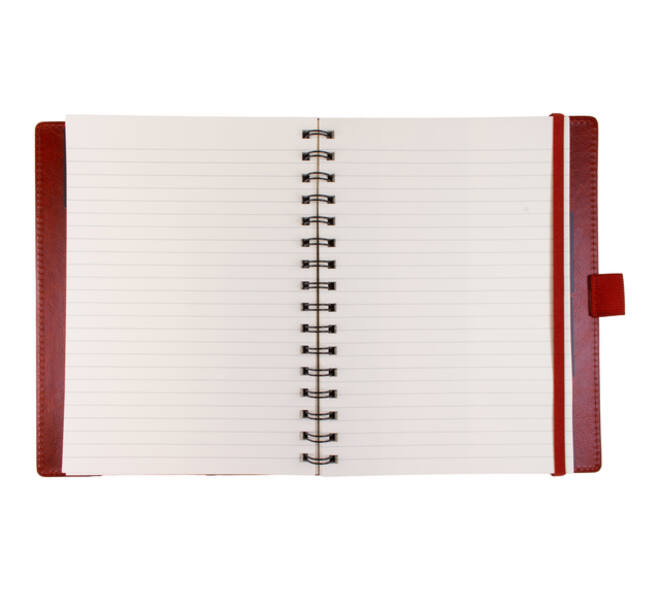 Notitieboek Multo Hannibal A5 cognac kunstleder