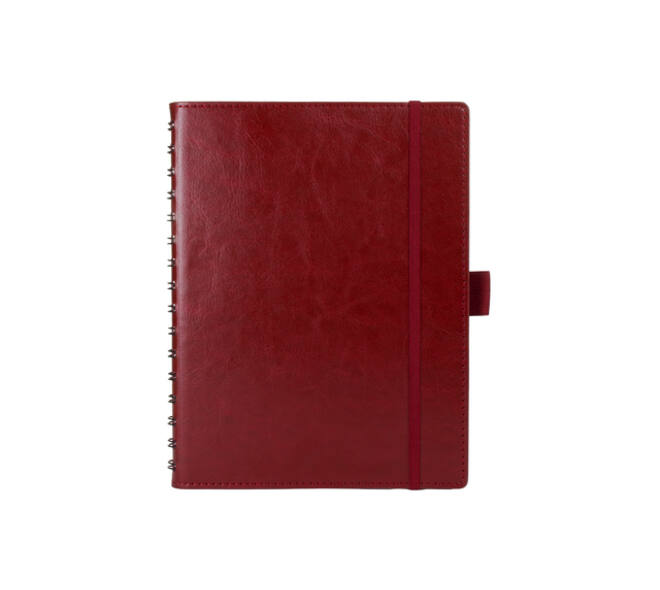 Notitieboek Multo Hannibal A5 bordeaux kunstleder