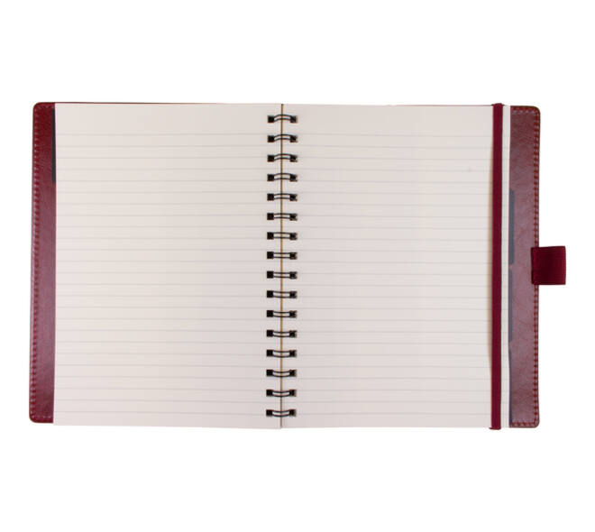 Notitieboek Multo Hannibal A5 bordeaux kunstleder