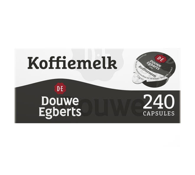 Koffiemelkcups Douwe Egberts 240x7.5 gram