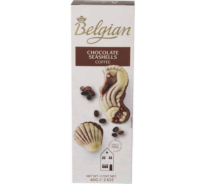 Chocolade The Belgian zeevruchten koffie 60 gram