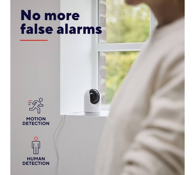 Beveiligingscamera Trust IPCAM-2700 binnenshuis Wi-Fi wit