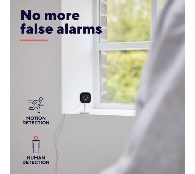 Beveiligingscamera Trust IPCAM-2900 binnenshuis Wi-Fi wit
