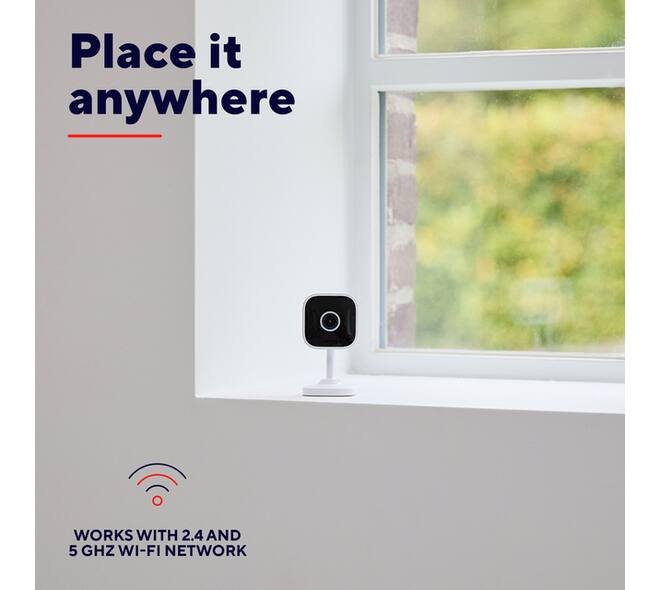Beveiligingscamera Trust IPCAM-2900 binnenshuis Wi-Fi wit