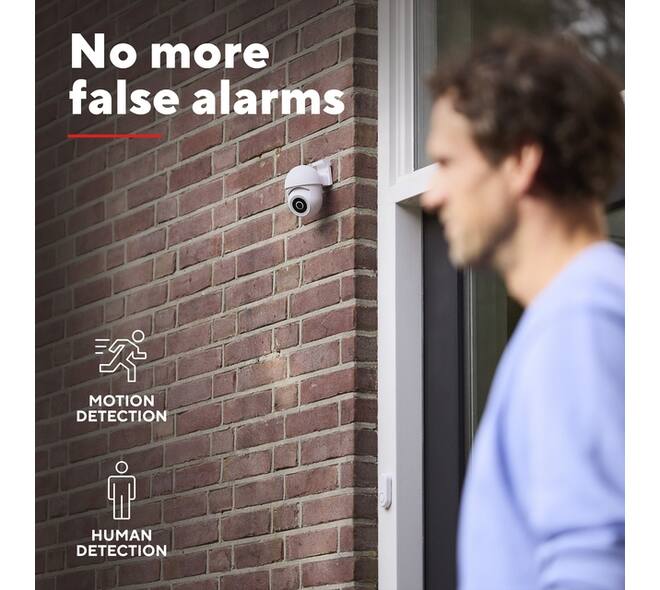 Beveiligingscamera Trust IPCAM-3900 buitenshuis Wi-Fi wit