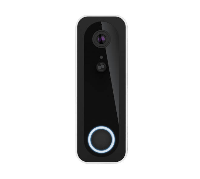 Deurbelcamera Trust DOORCAM-3000 Wi-Fi wit