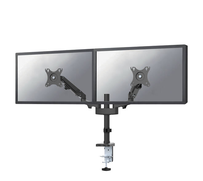 Monitorarm Neomounts DS70-750BL2 zwart 2 scherm