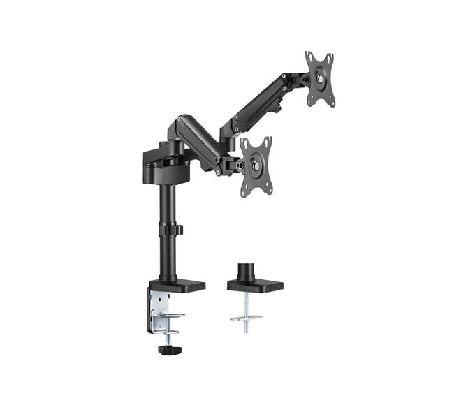Monitorarm Neomounts DS70-750BL2 zwart 2 scherm