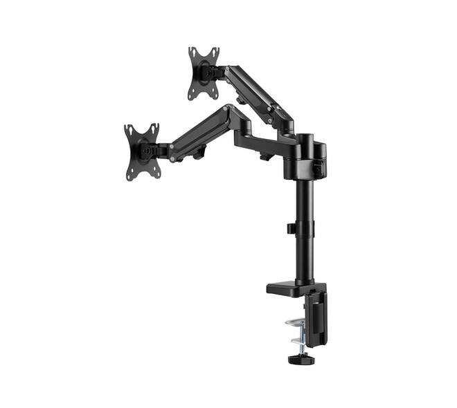Monitorarm Neomounts DS70-750BL2 zwart 2 scherm