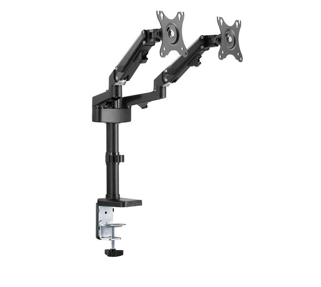Monitorarm Neomounts DS70-750BL2 zwart 2 scherm