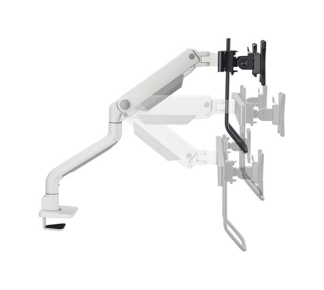 Monitorarm Neomounts NEXT One dual 17-32" crossbar wit