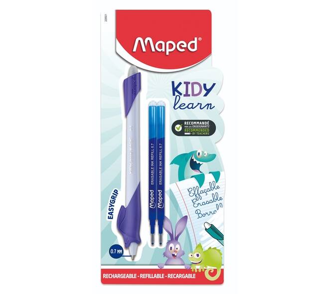 Oefenpen Maped Kidy Learn Magic uitwisbaar met 2 vullingen assorti