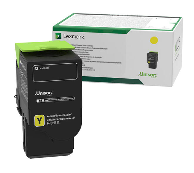 Tonercartridge Lexmark C2320Y0 geel