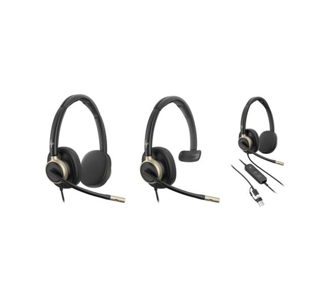 Headset HP Poly Mission 825 Stereo USB