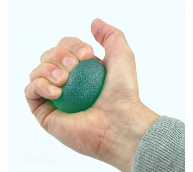 Handtrainer gelbal Able2 Medium groen
