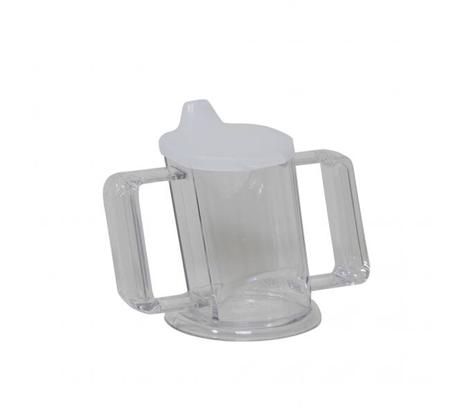 Beker HandyCup met deksel transparant