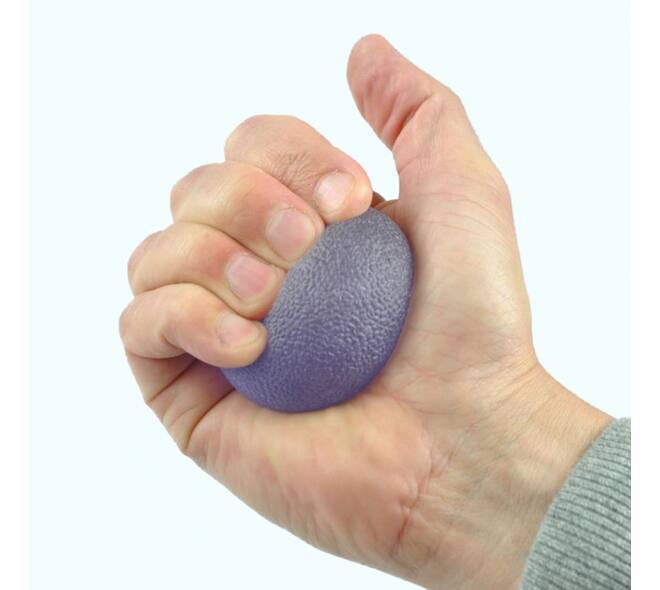 Handtrainer gelbal Able2 Soft blauw
