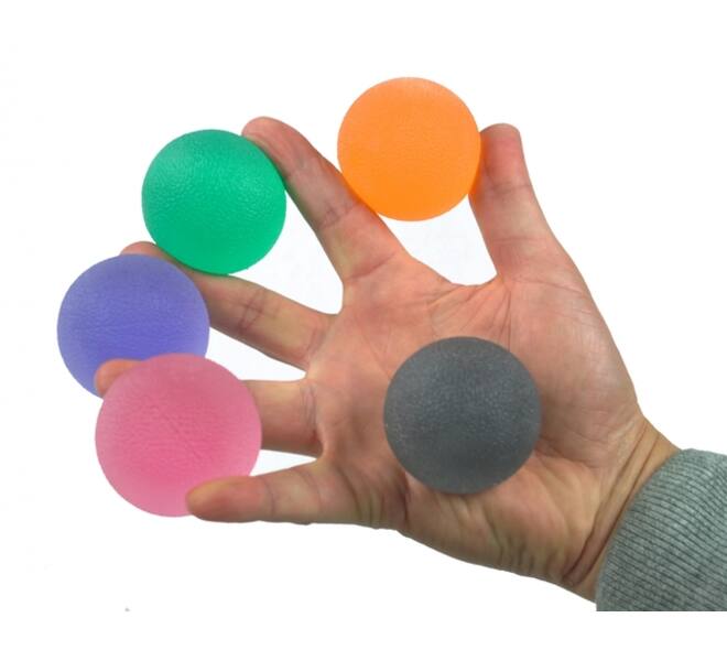 Handtrainer gelbal Able2 Sterk oranje