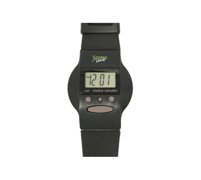 Horloge Senseworks 12/24 zwart