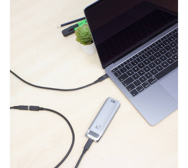 Kabel ACT USB 3.0 to USB-C verlengkabel 2m