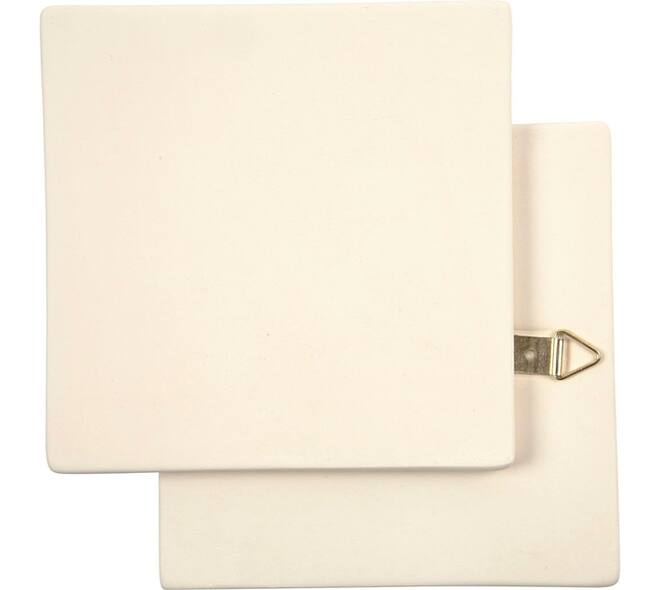 Kunsttegel Creativ Company 130x130x7mm wit