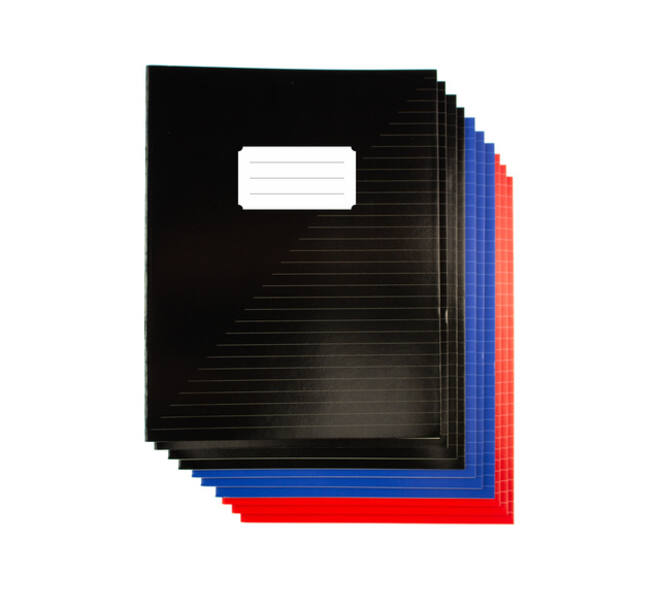 Schrift Kangaro A5 lijn 80 pagina's 60gr assorti pak à 10 stuks