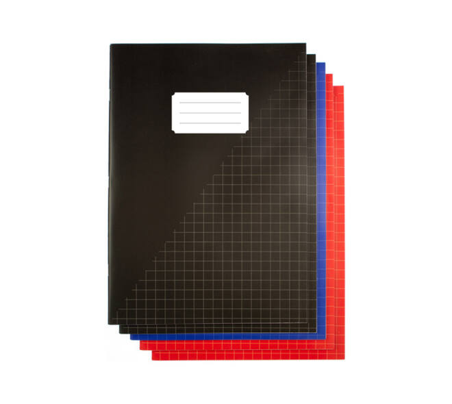 Schrift Kangaro A4 ruit 10mm 80 pagina's 60gr assorti pak  à 5 stuks