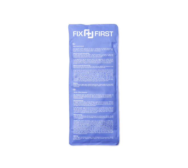 Koud-warm kompres FixFirst groot 12x29cm