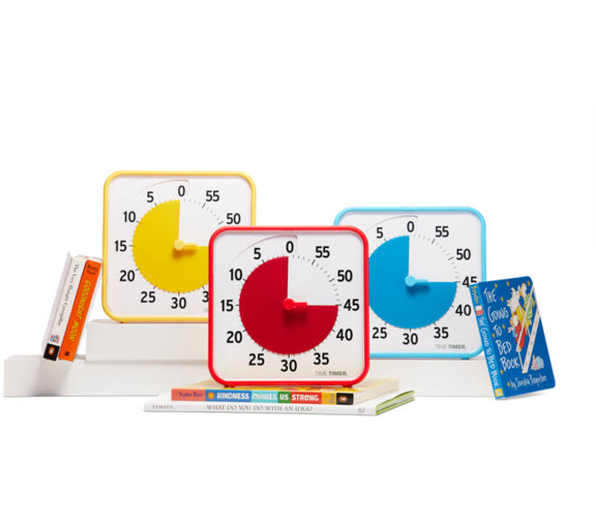 Time Timer medium classroom set secundair