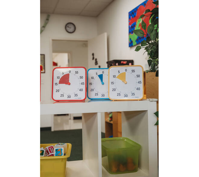Time Timer medium classroom set secundair