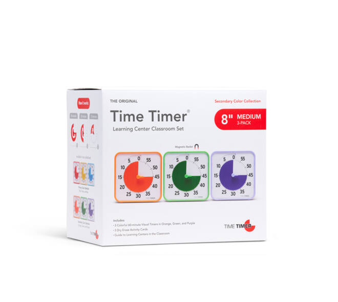 Time Timer medium classroom set primair