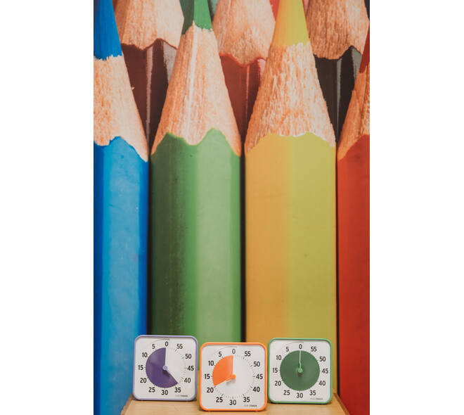 Time Timer medium classroom set primair