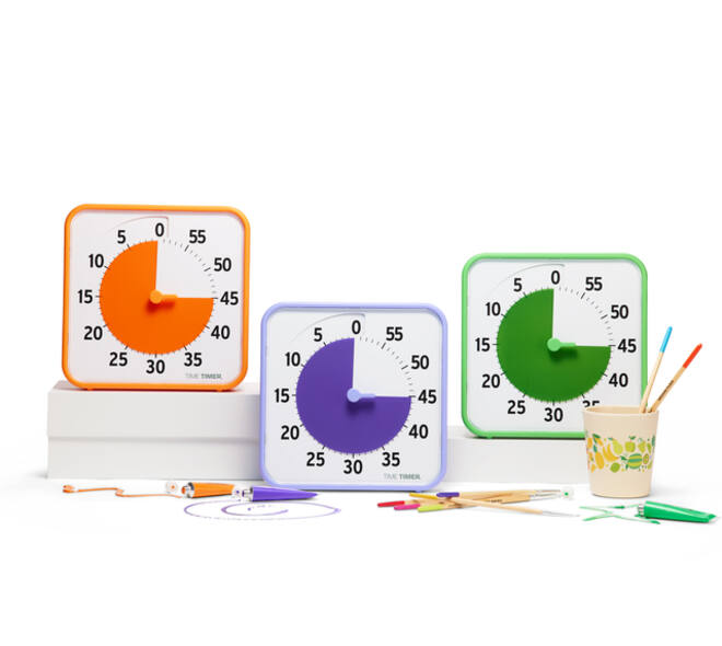 Time Timer medium classroom set primair