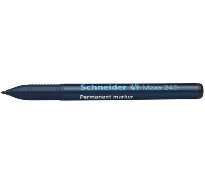 Permanent marker Schneider Maxx 240 rond 1-2mm zwart