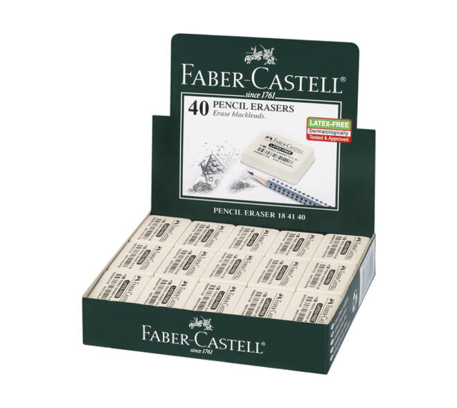 Gum Faber Castell 7041 34x26x8mm wit