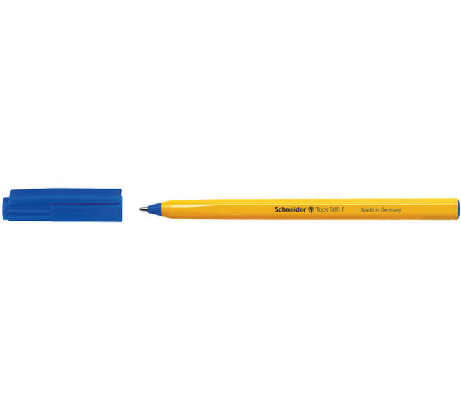 Balpen Schneider Tops 505 fijn blauw