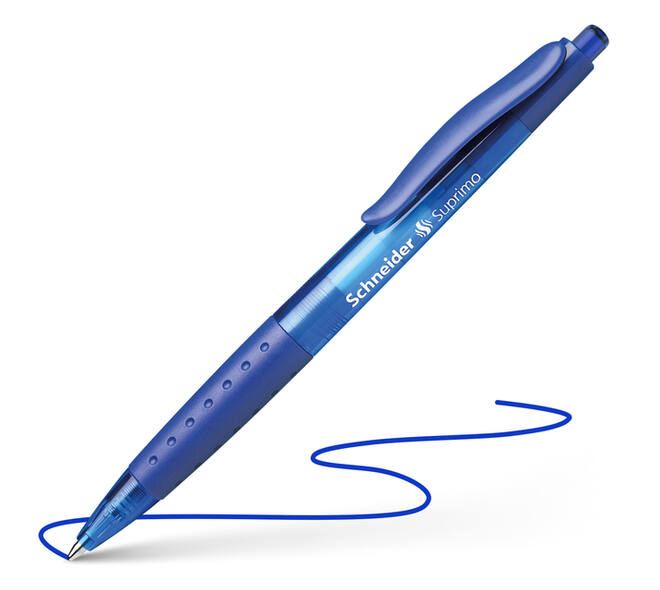 Balpen Schneider Suprimo medium blauw