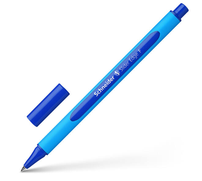 Balpen Schneider Slider Edge fijn blauw