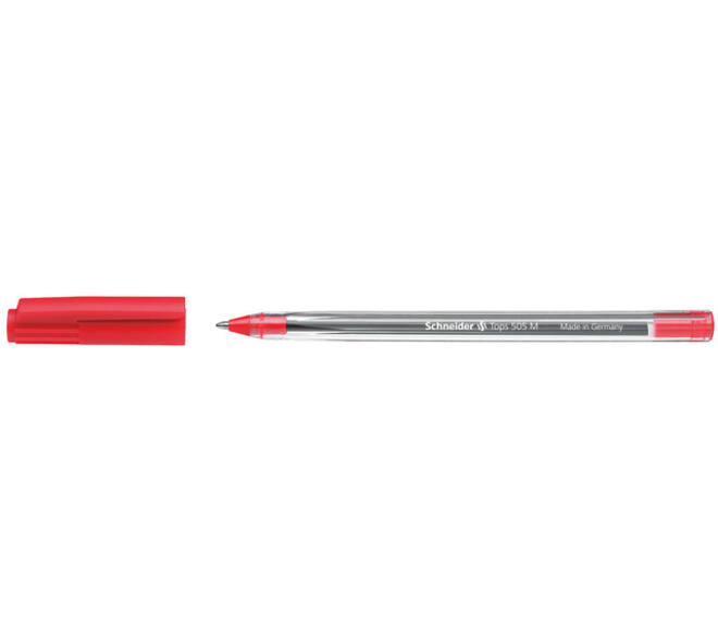 Balpen Schneider Tops 505 medium rood