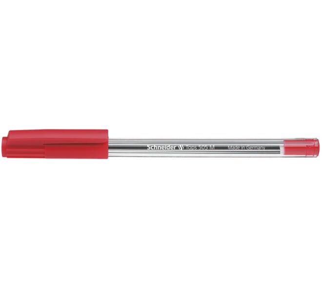 Balpen Schneider Tops 505 medium rood