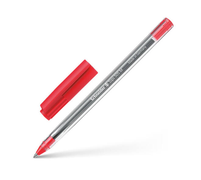 Balpen Schneider Tops 505 medium rood